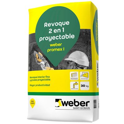 Revoque 2 en 1 Proyectable - Weber promex I